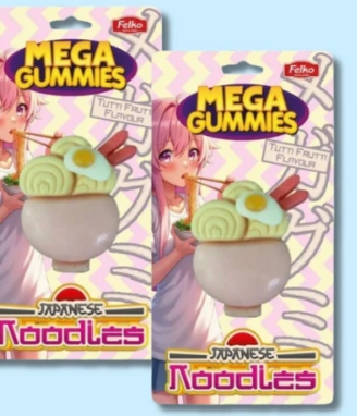 Mega gummies japanese noodles