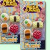 Mega gummies japanese sushi