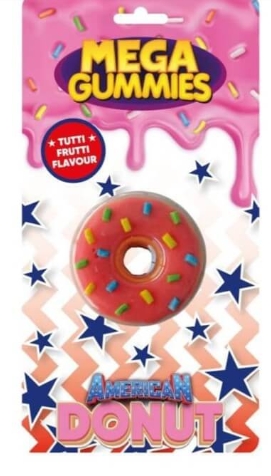 MEGA GUMMIES AMERICAN DONUT 120g