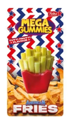 MEGA GUMMIES AMERICAN FRIES 120g