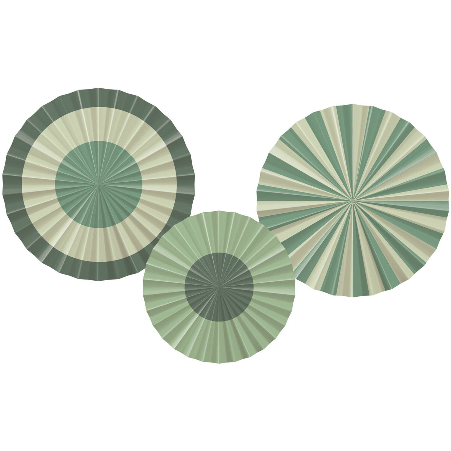 Deco viftesett playful powder 3pk