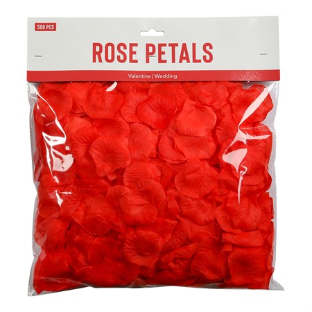 Roseblader røde 500pk