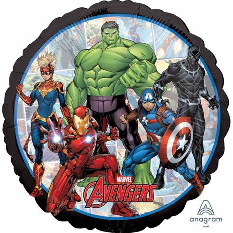 Marvel avengers power folieballong
