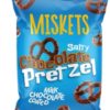 MISKETS MILK CHOCOLATE COVERED SALTY PRETZEL 50g