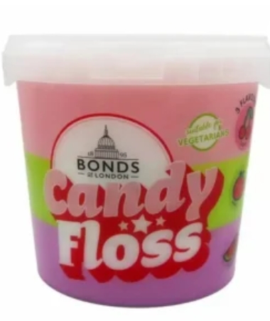 BONDS CANDY FLOSS CUP 120g