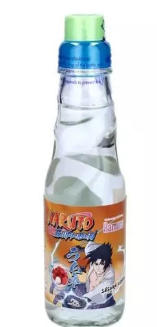 Naruto ramune lychee soda pop drink 200ml