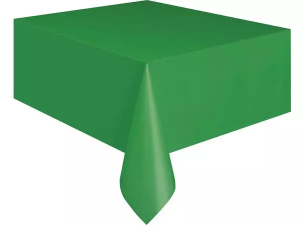 Plastduk smaragdgrønn 137x274cm