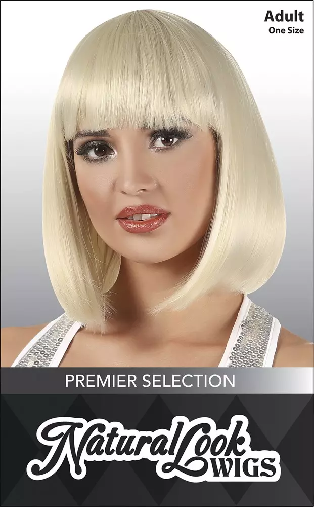 Parykk natural look blond bob