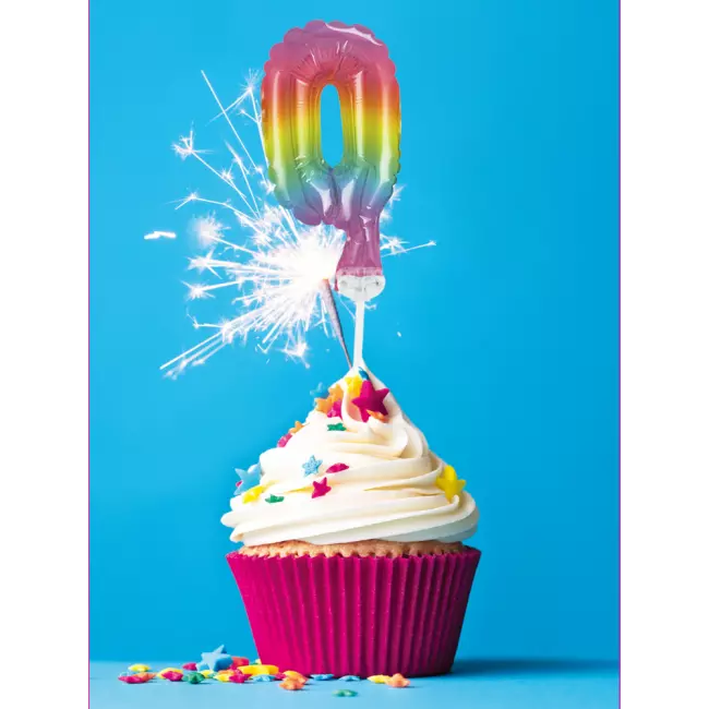 Kakeballong 0 rainbow