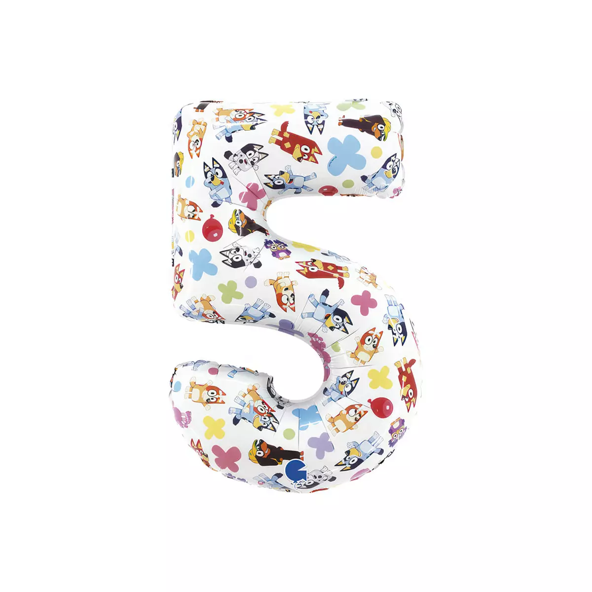 Bluet 5-tall ballong 66cm