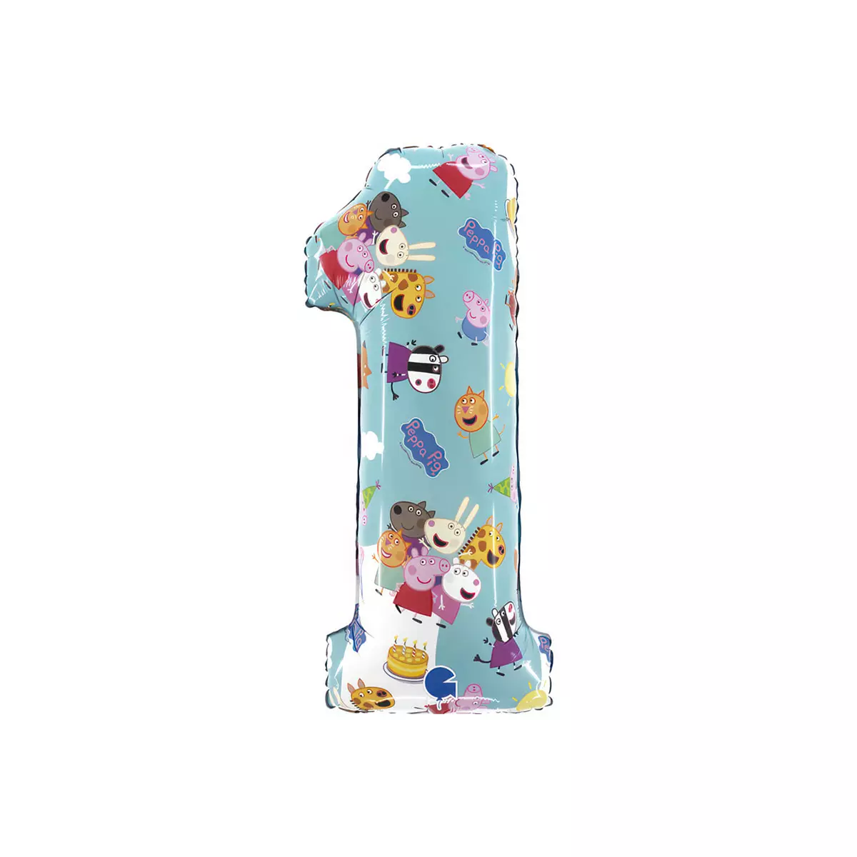 Peppa gris 1-tall ballong 66cm