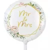 Mr & Mrs flower folieballong