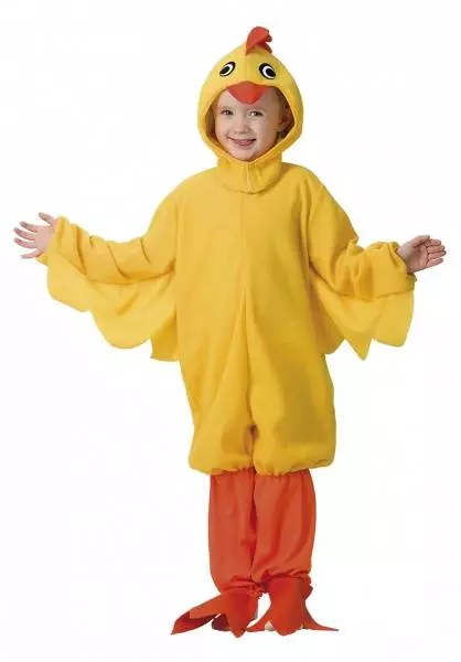Kyllingdrakt til barn str.92-104