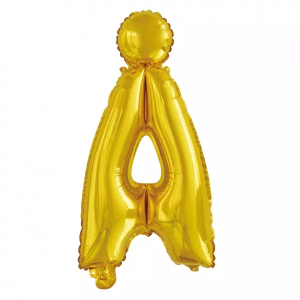 Bokstavballong Å- gull 41 cm