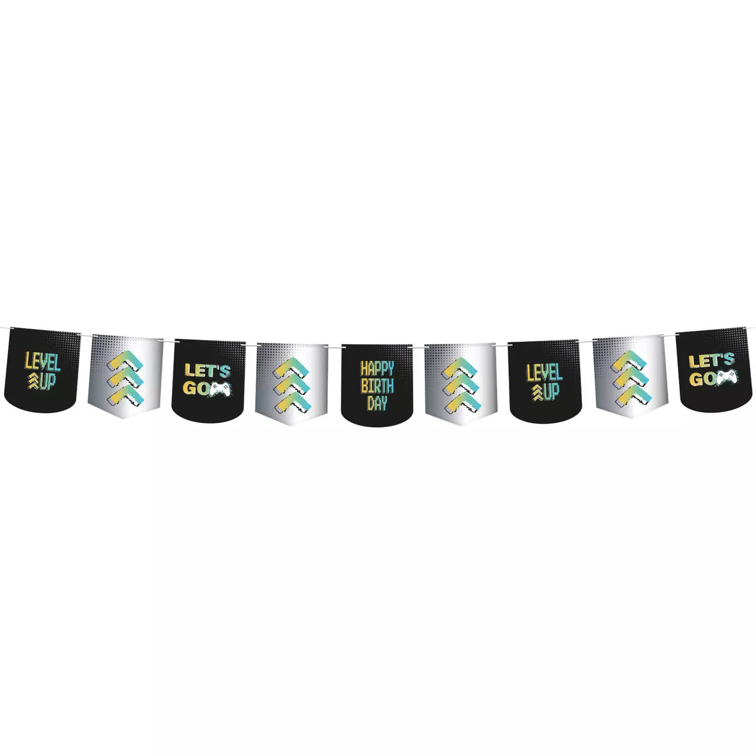 Level up flaggbanner 6m