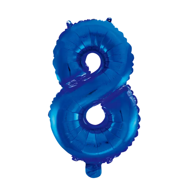 Tallballong 8- blå 41 cm