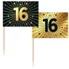 Party picks golden celebration 16 år 50 stk