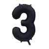 Tallballong 3 satin black 86 cm