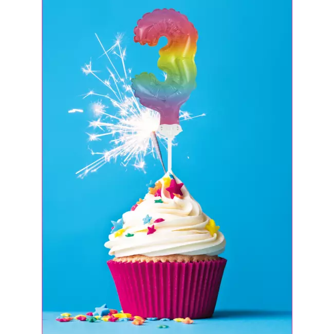 Kakeballong 3 rainbow