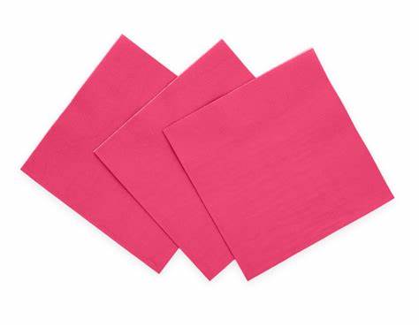 Servietter hot pink 20pk