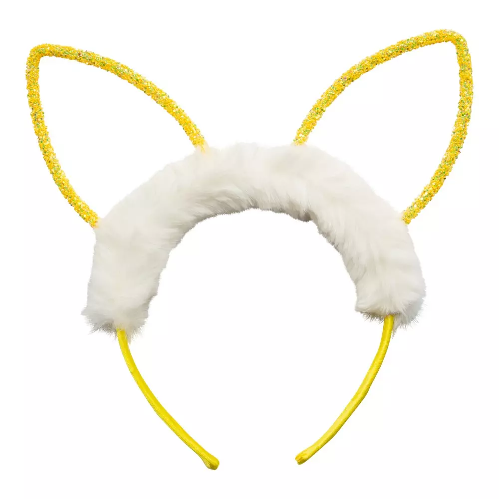 Kanin hårbøyle gul