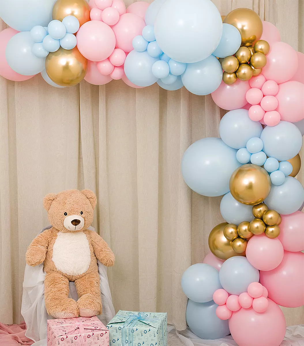 Balloon arch kit gender party 3-3,5m