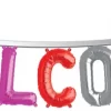 Name foil balloon WELCOME