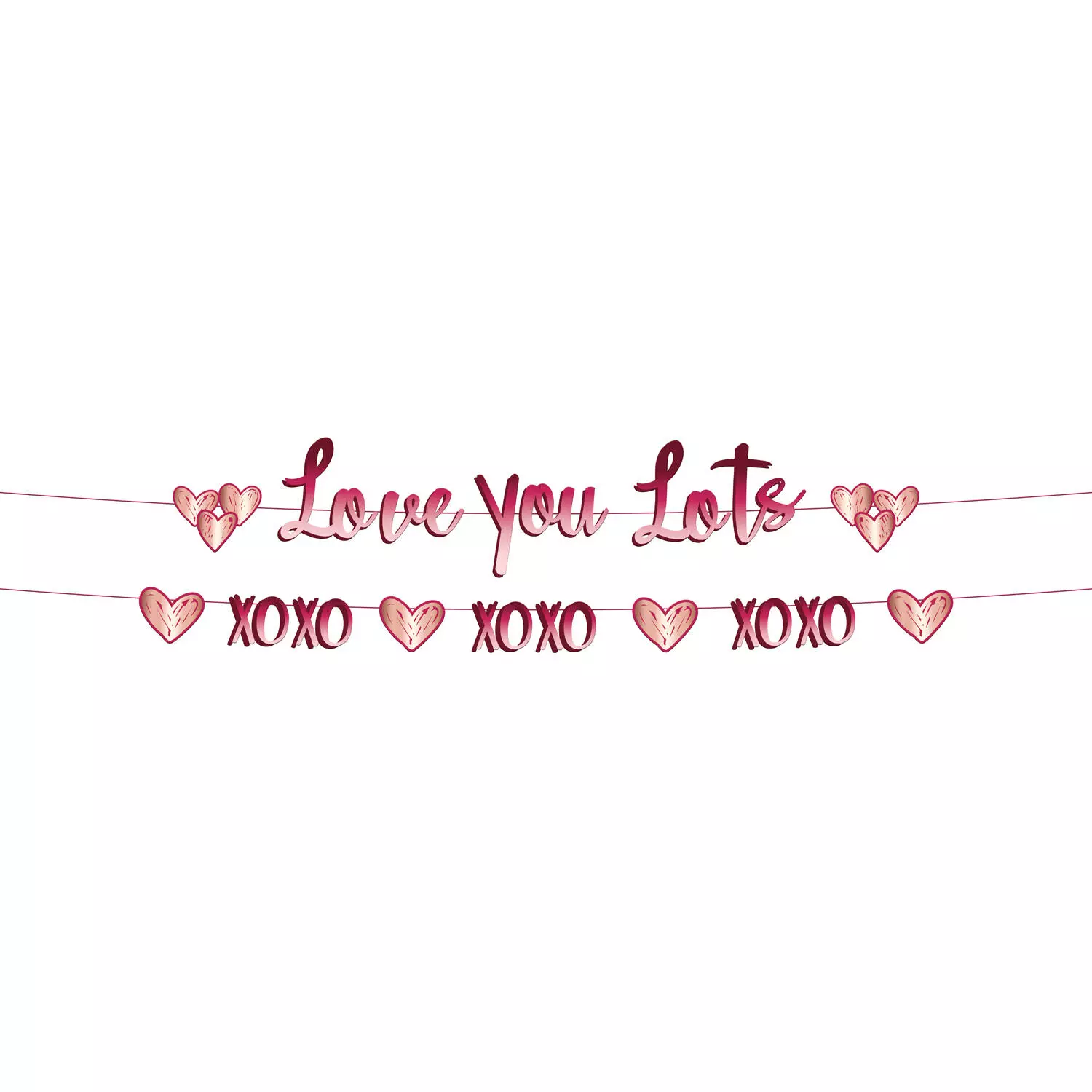 Letterbanner love you lots