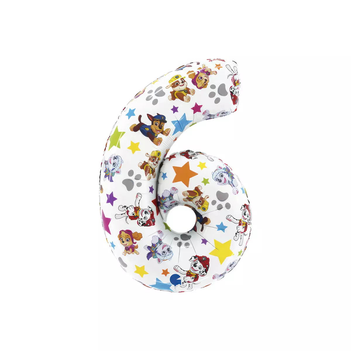 Paw patrol 6-tall ballong 66cm