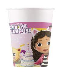 Gabbys dollhouse pappkopper 8pk