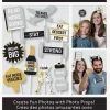 Photo props nyttår 10pk