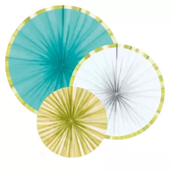 Papirvifter pineapple vibes 3 pk