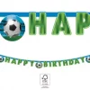 Fotball fans papirbanner 2 meter