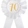 70 år gold age rosette