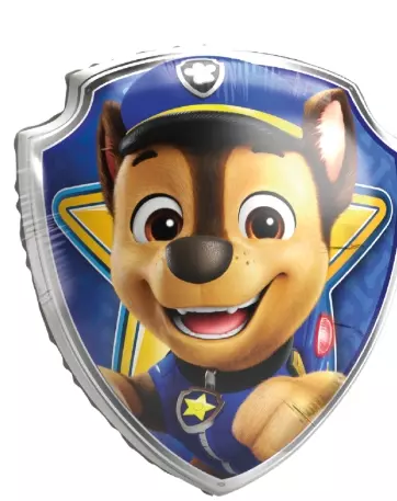 Folieballong Paw patrol Chase shape 68x75cm