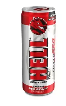 HELL ENERGY RED GRAPE 250ml