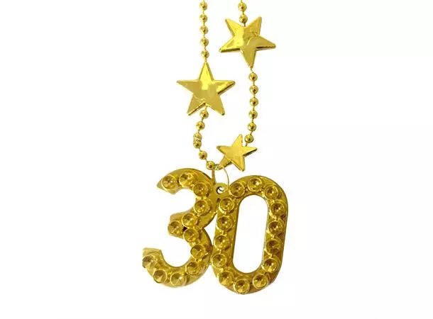 Halskjede Gull 30 år