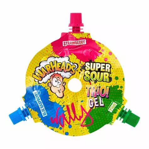 Warheads super sour trio gel
