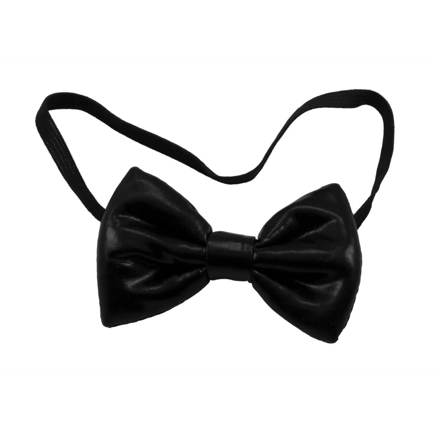 Tversoversløyfe metallic black