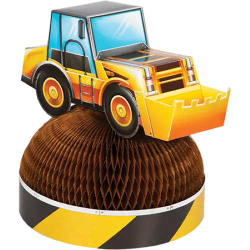 Gravemaskin bord-dekorasjon