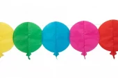 Balloons papirgirlander 6m