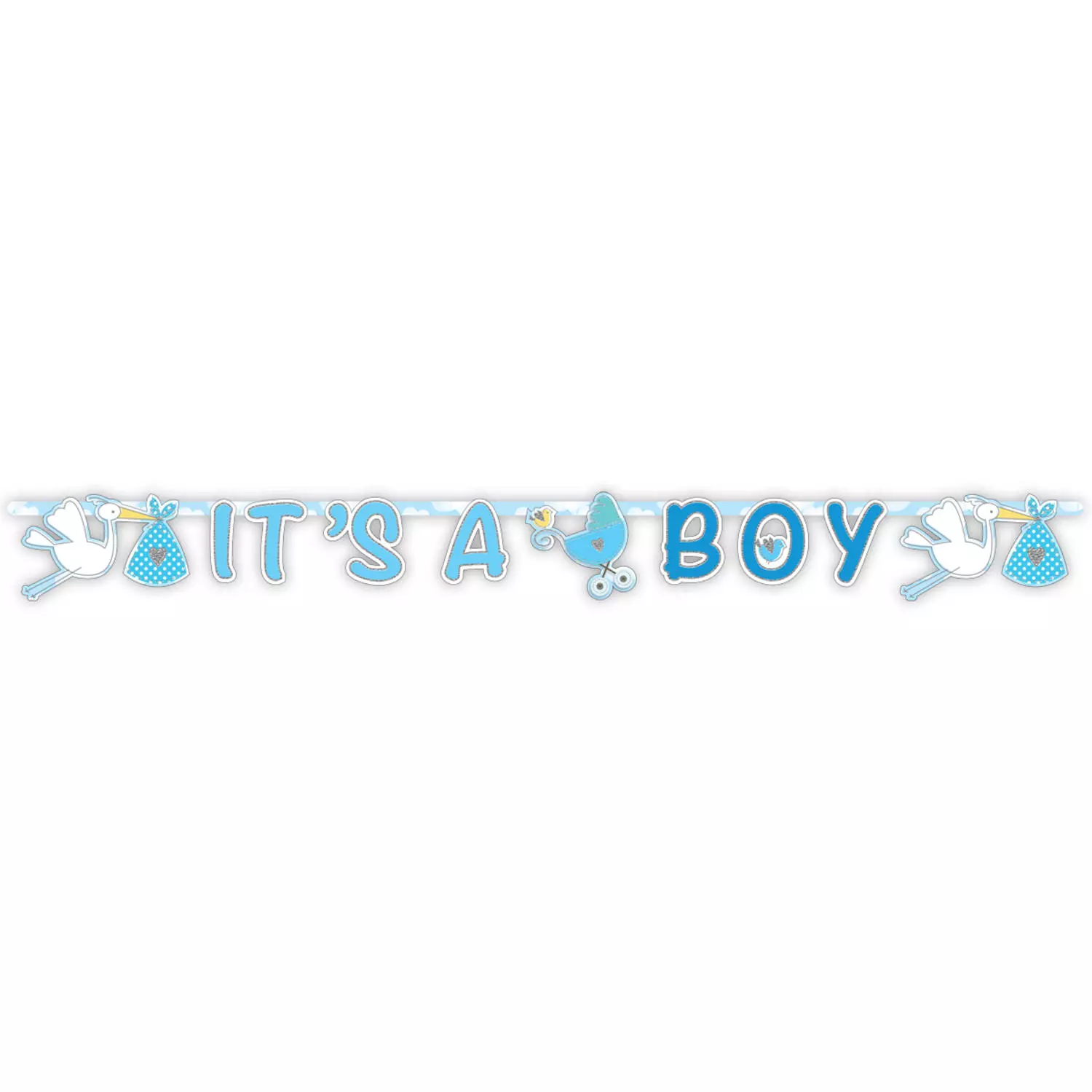 Birth Boy Letter Banner It’s a boy