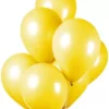 Gule ballonger 10 pk