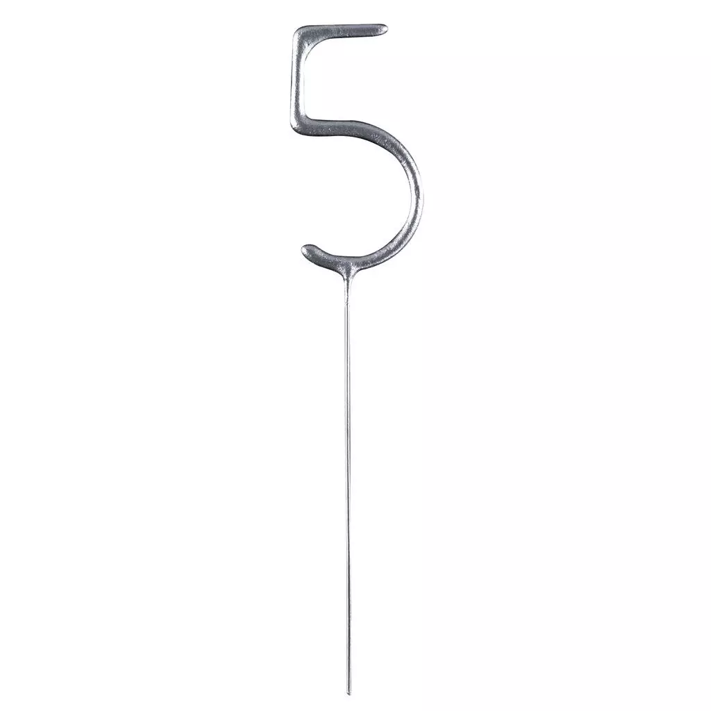 Sjterneskudd 5-tall sølv