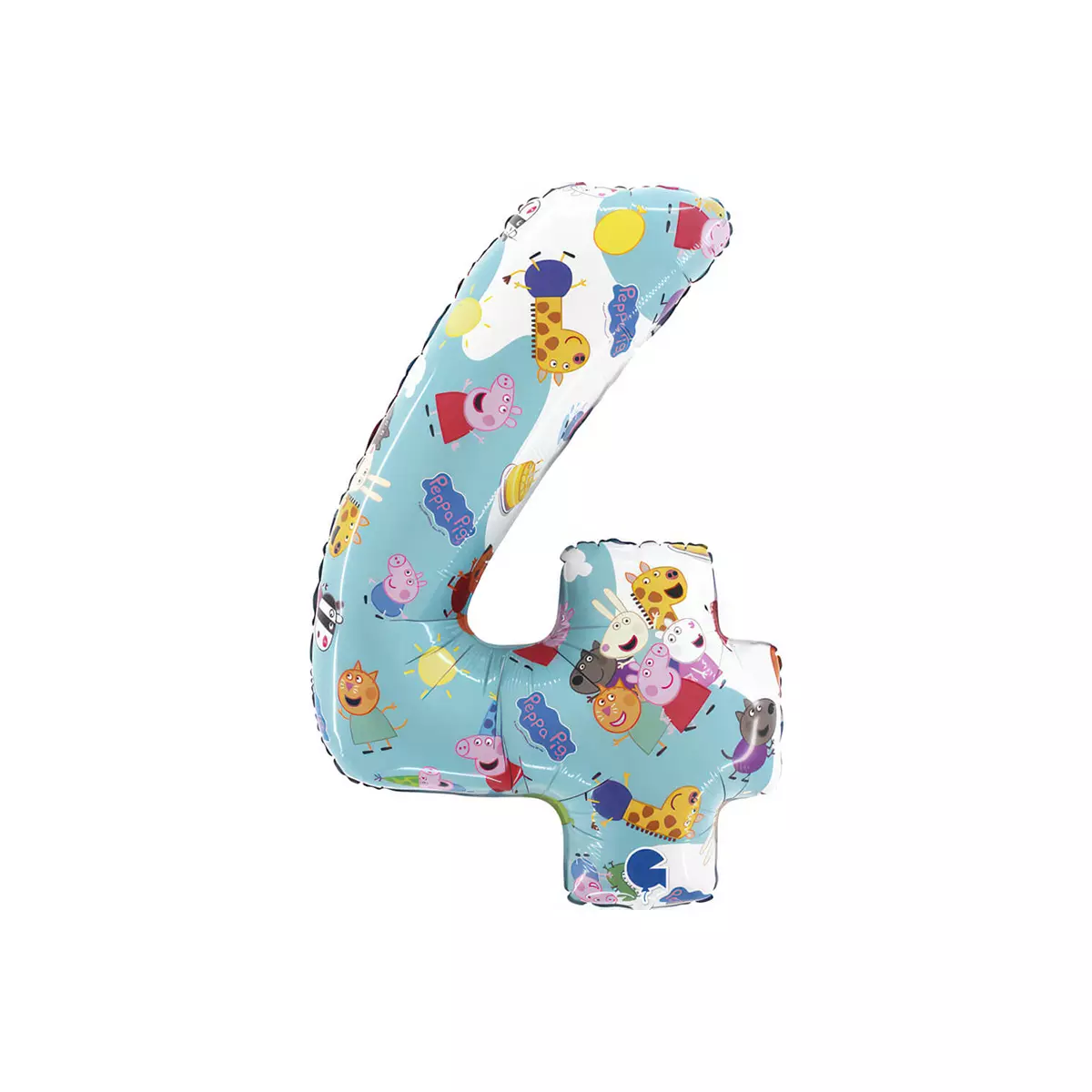 Peppa gris 4-tall ballong 66cm