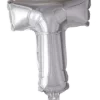 Bokstavballong- T sølv 41 cm