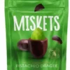 MISKETS MILK CHOCOLATE COVERED PISTACHIO DRAGEE 70g