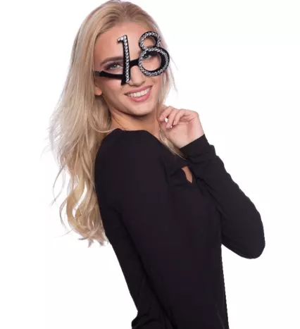 Briller med "Diamanter" 18 år