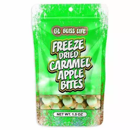 BLISS LIFE FREEZE DRIED CARAMEL APPLE BITES 43g