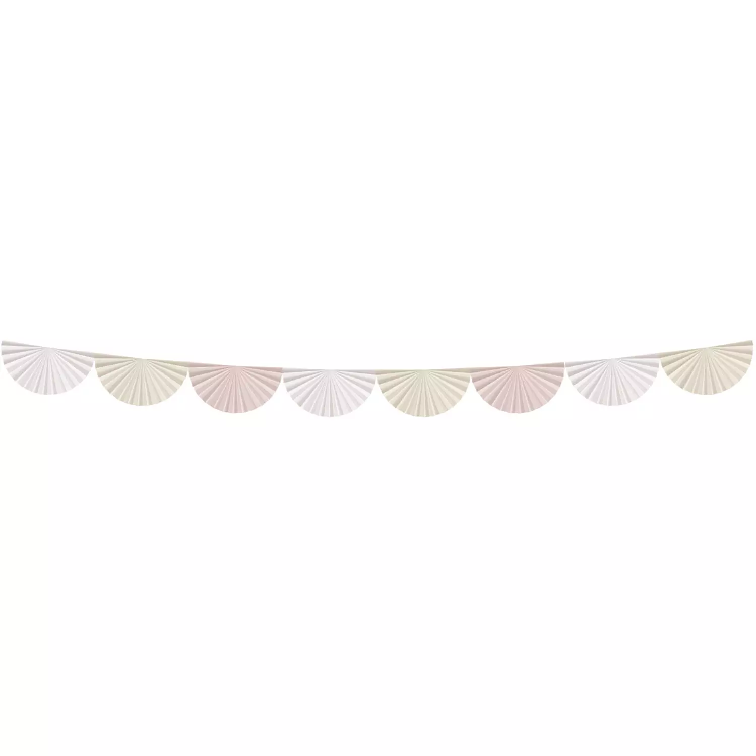 Papir girlander playful powder 4m